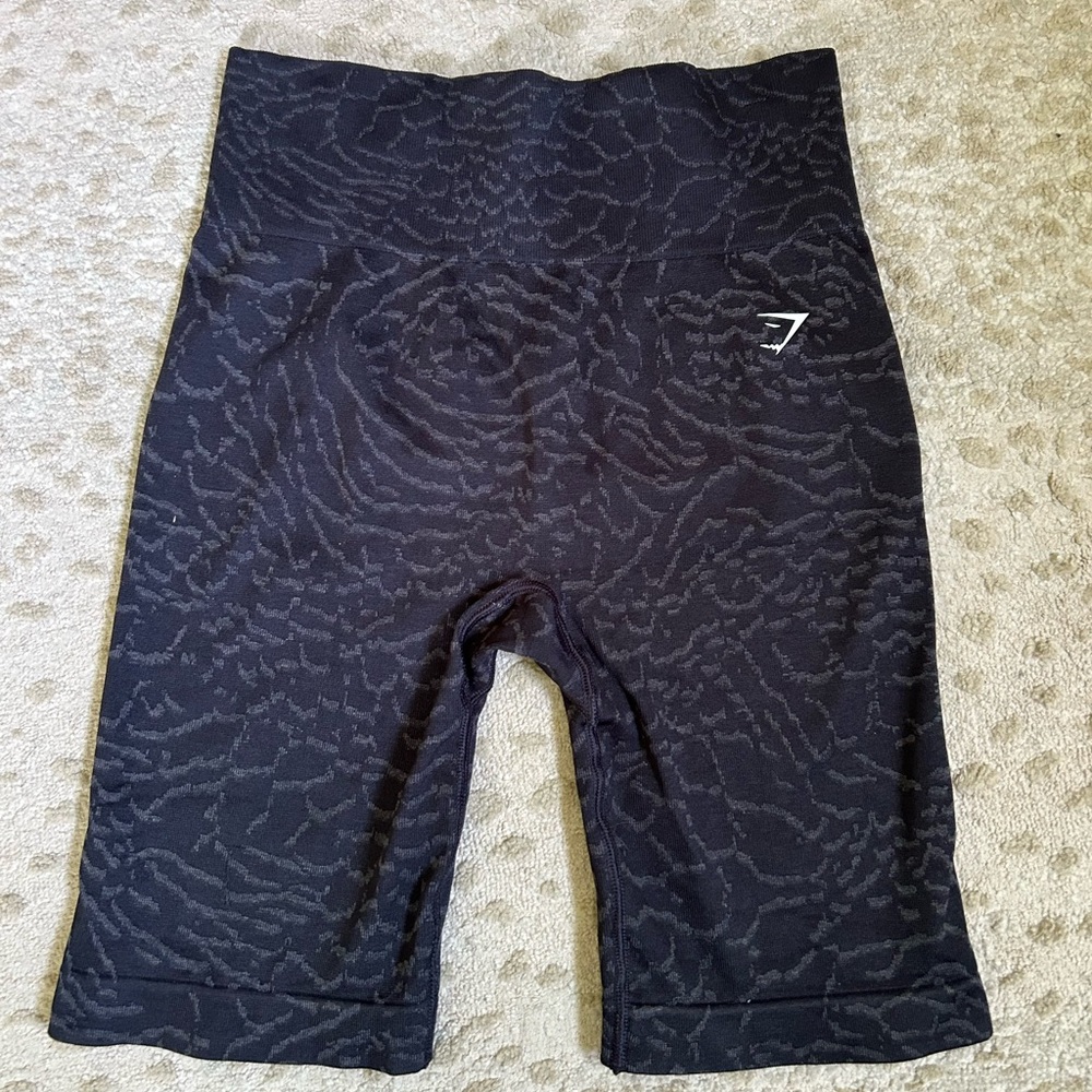 Gymshark adapt seamless bike shorts black medium